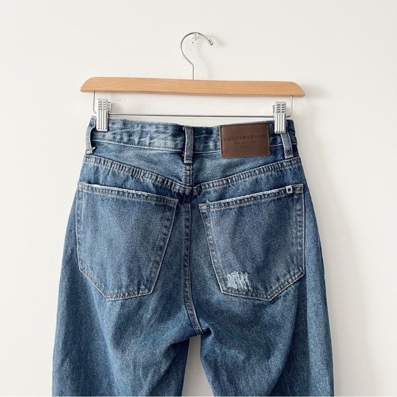 LUCKY Brand | 90s High Rise Straight Leg Jeans Size 24 - Picture 5 of 10